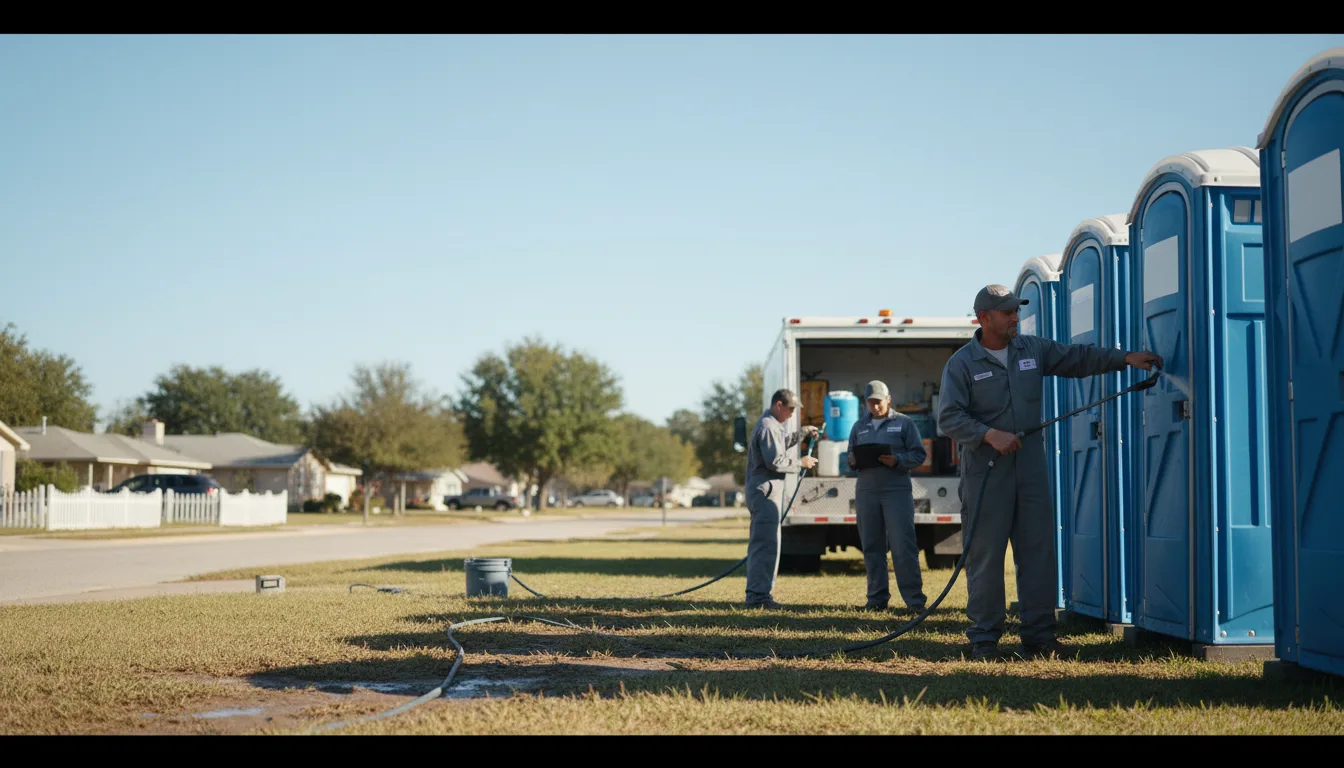 Long-Term Portable Toilet Rental in Rowe, VA near me